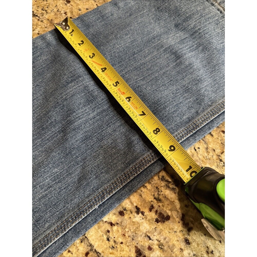 Carhartt 101483 968 Relaxed Fit Denim Blue Work Jeans Work Pants Men's 36x30 - Picture 6 of 7